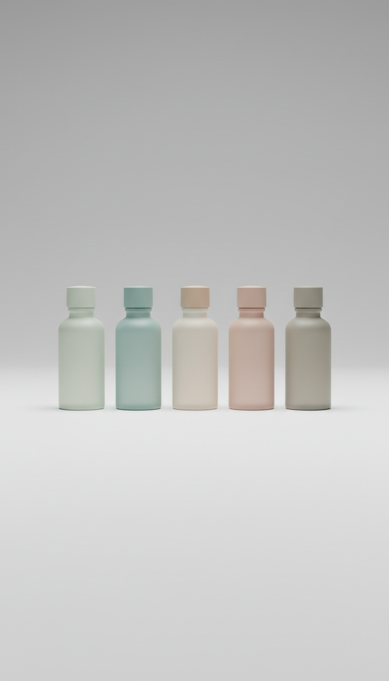 Minimalist Essential Oils Set For Relaxation